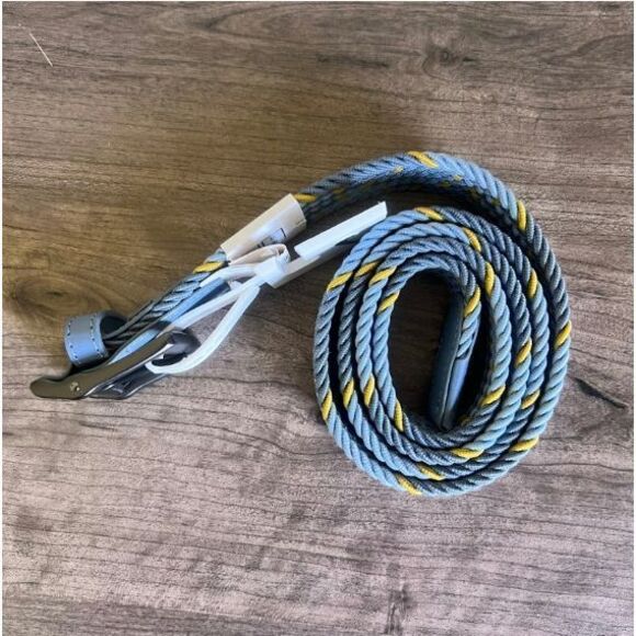 Nike Golf G Flex Woven Stretch Belt Blue Men's Large L (40-42) NWT $55 Retail - Picture 6 of 9